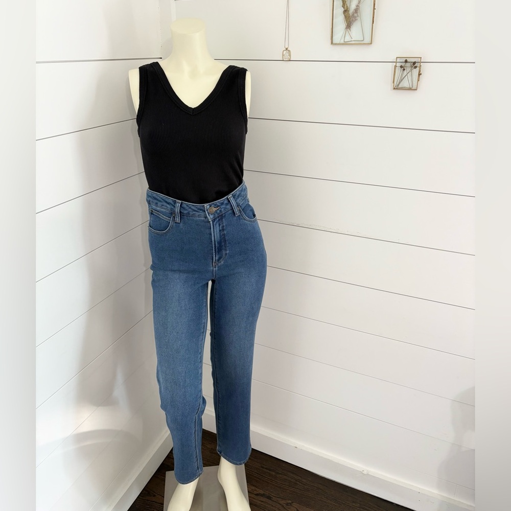 Z Supply Blue Straight Leg Women's Jeans